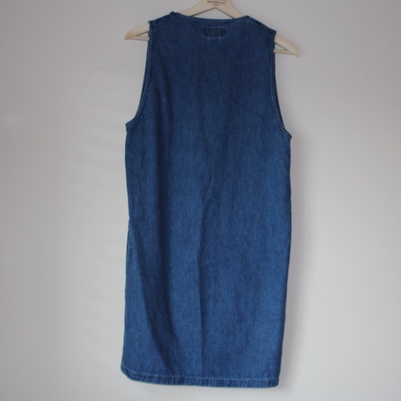 Vintage button up jean dress - Picture 7 of 7